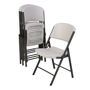 Folded folding chair