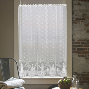 lighthouse lace panel curtain