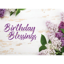 Birthday Blessings card