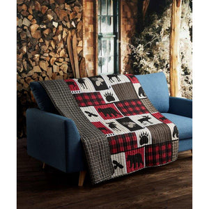 Lodge Life quilted blanket