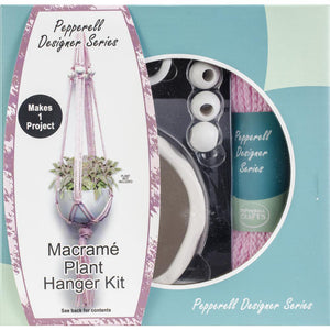 Macrame plant hanger kit