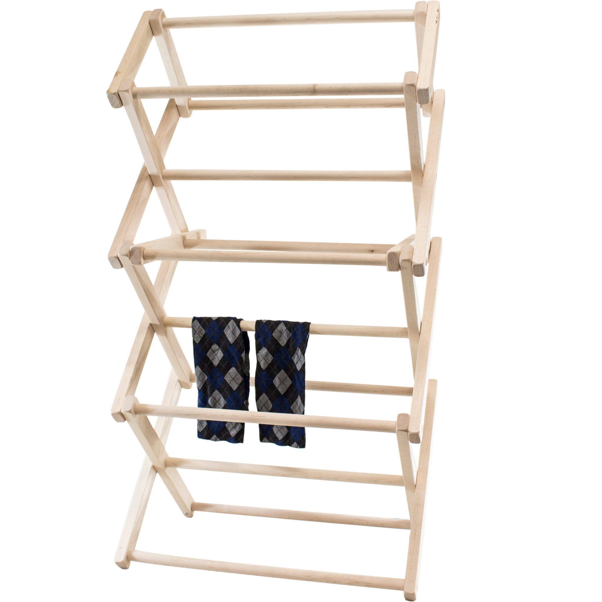 Pennsylvania Woodworks Clothes Drying Rack (Made in The Usa) Heavy Duty 100% Hardwood (Medium)