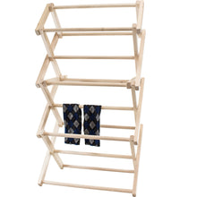 Medium wooden drying rack