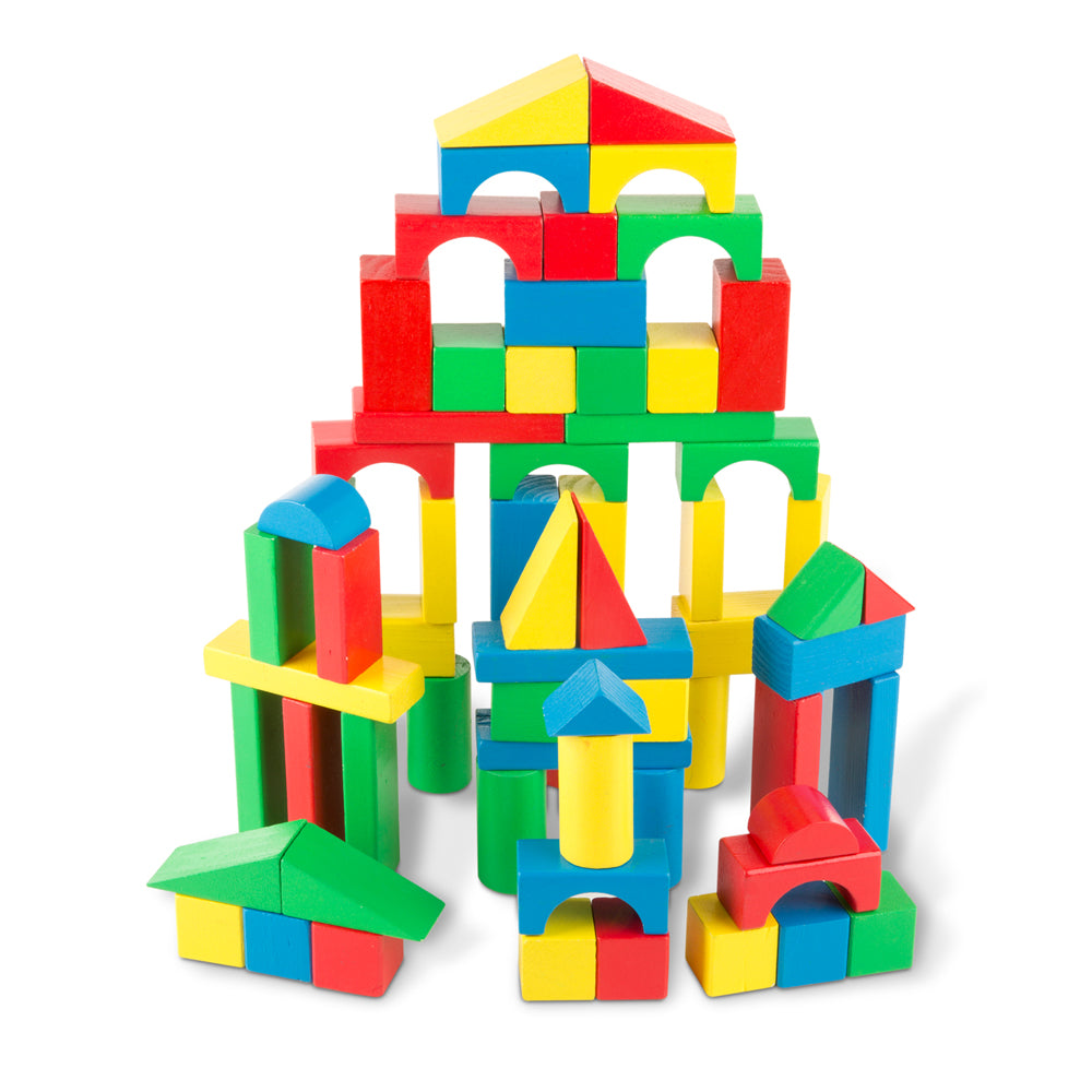 Melissa and Doug Wood Blocks Set 100-pieces 481 – Good's Store Online