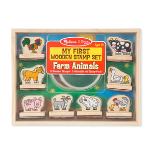 Wooden stamp set