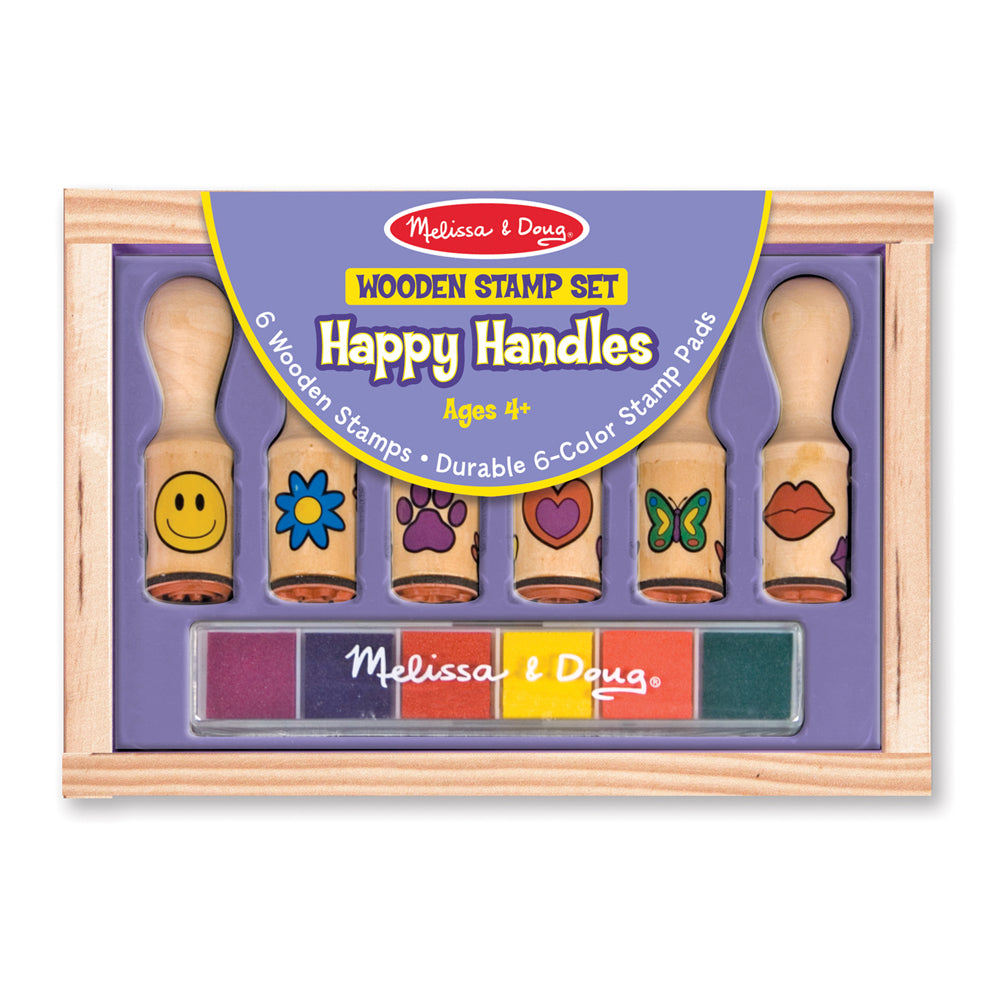 Happy Handles Wooden Stamp Set
