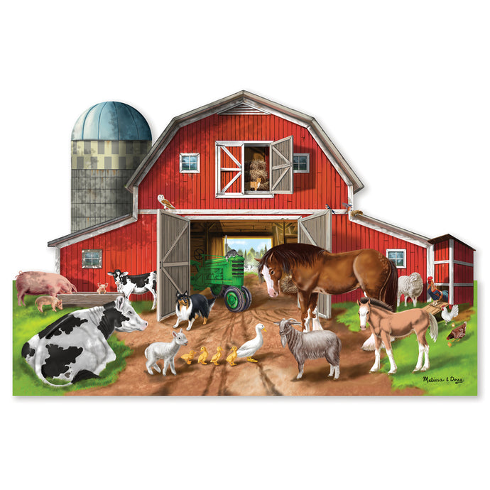 Busy Barn Floor Puzzle