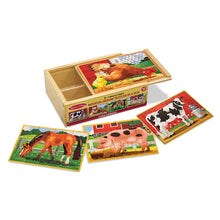 farm puzzles & box 