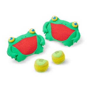 Frog toss game