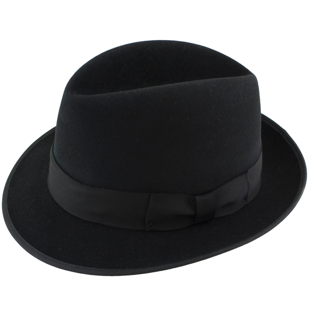 Village Hat Shop Felt Hat Brush - One Size - Black, Adult Unisex