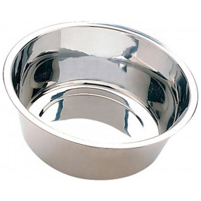 Metal dog dish