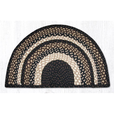 Mocha slice rug