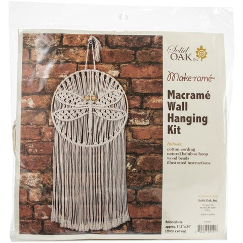 Dragonfly Macrame Wall Hanging Kit