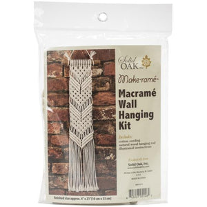 Chevrons Macrame Wall Hanging Kit