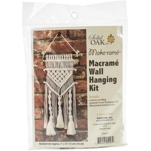 Tassels and Twists Macrame Wall Hanging Kit
