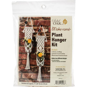 Two Minis Macrame Plant Hanger Kit