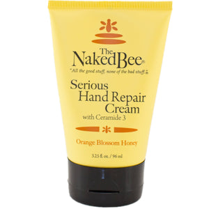 the naked bee serious hand repair cream orange blossom honey