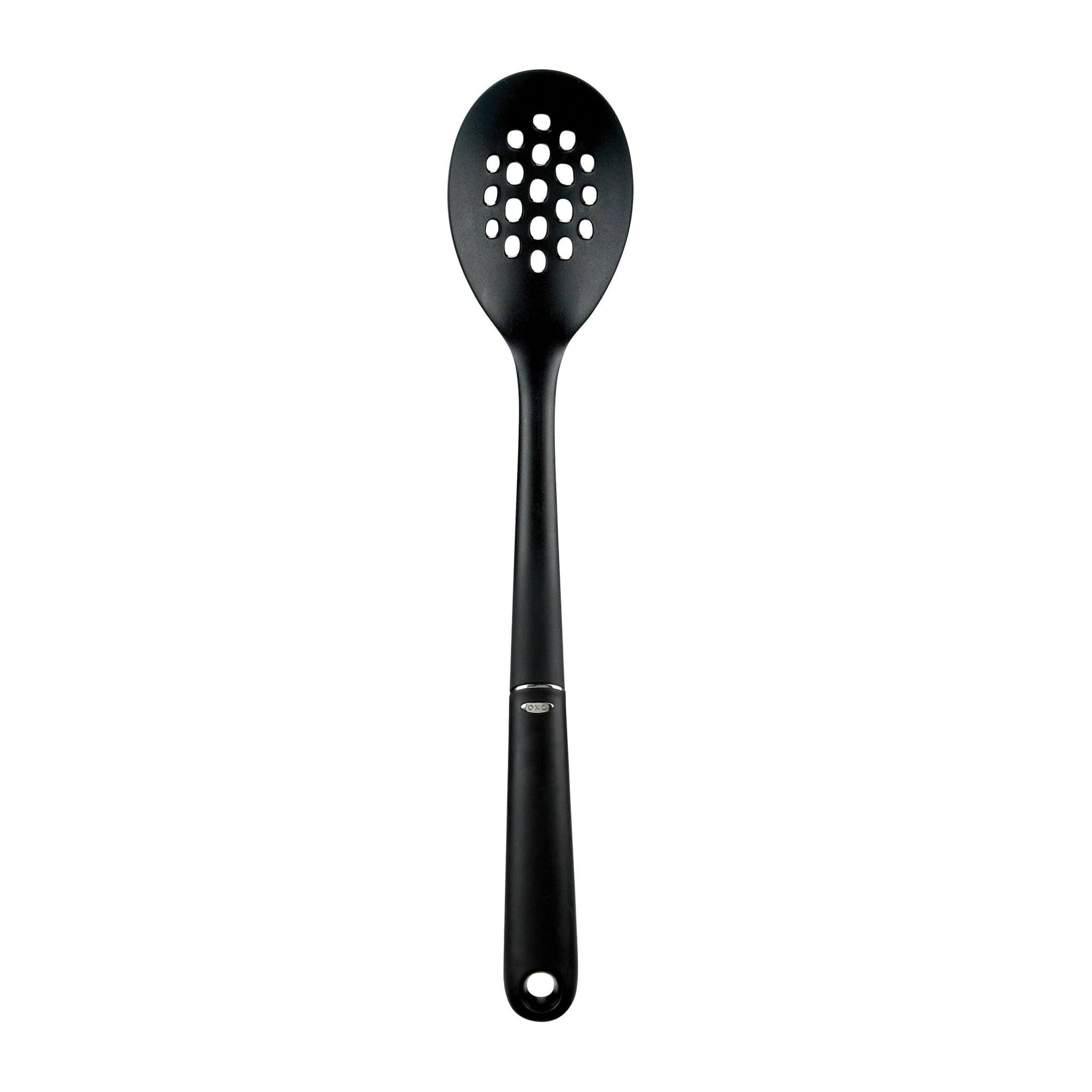 OXO Good Grips Black Nylon Soup Ladle With Soft Comfortable Grip Dishwasher  Safe 