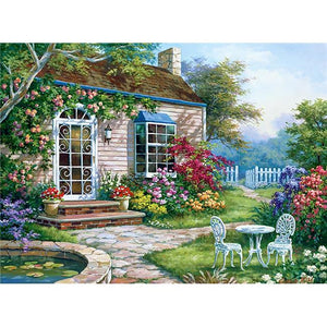 Spring Patio paint-by-number set