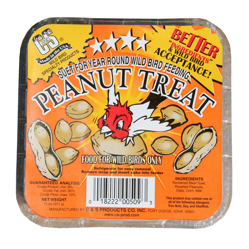 Peanut Treat suet cake