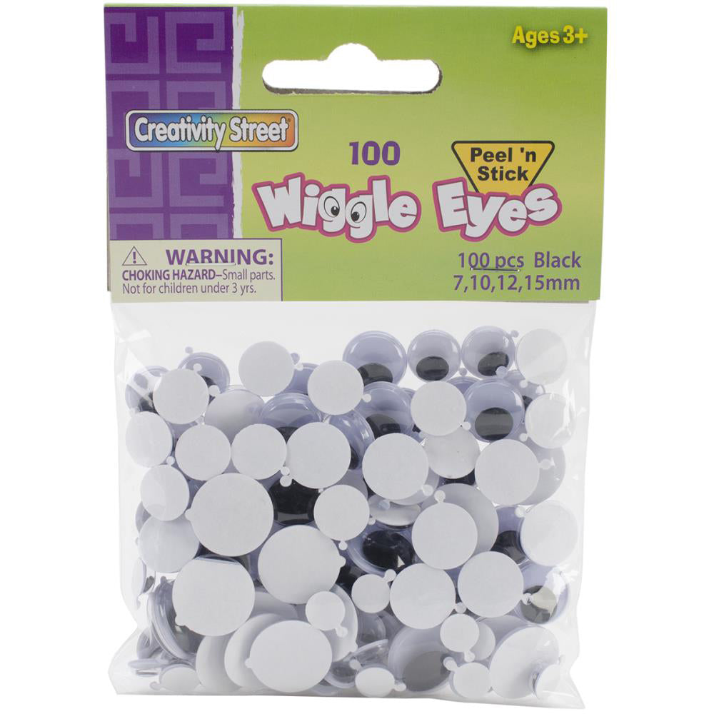 Creativity Street Wiggle Eyes - 100 pieces