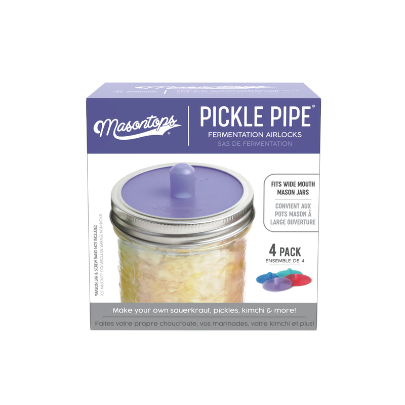Masontops pickle pipes