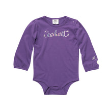 Plum Carhartt girl's bodysuit