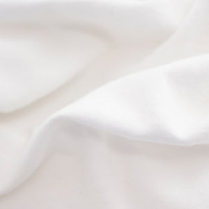 White flannel fabric