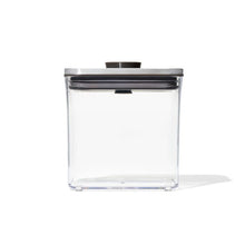 Clear storage container