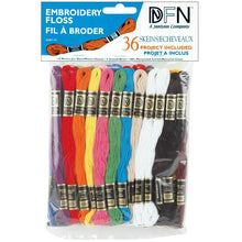 Primary color floss