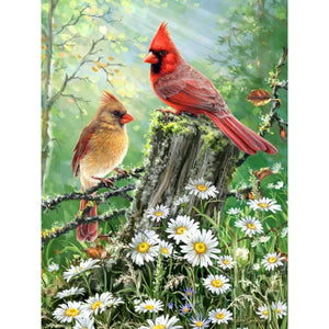 Cardinal Diamond Painting Hanging Decorations, Three-dimensional Diamond  Painting Kit, Diamond Art Hanging Decorations, Suitable For Home Wall Garden