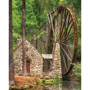 Water wheel puzzle