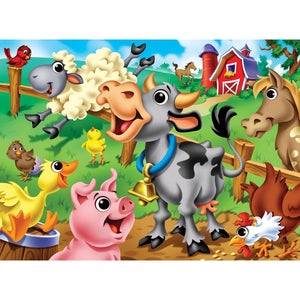 Googly Eyes Farm Animals 48 PC Puzzle 11712