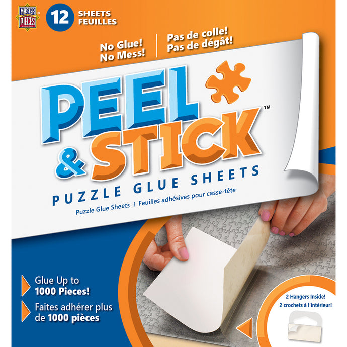 Peel & Stick Puzzle Glue Sheets 51696