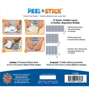 Peel & Stick Puzzle Glue Sheets 51696