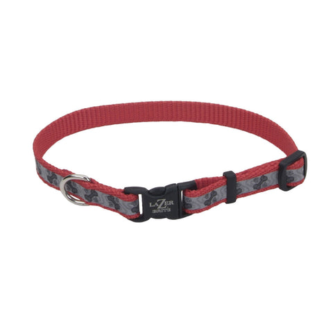 Red dog collar