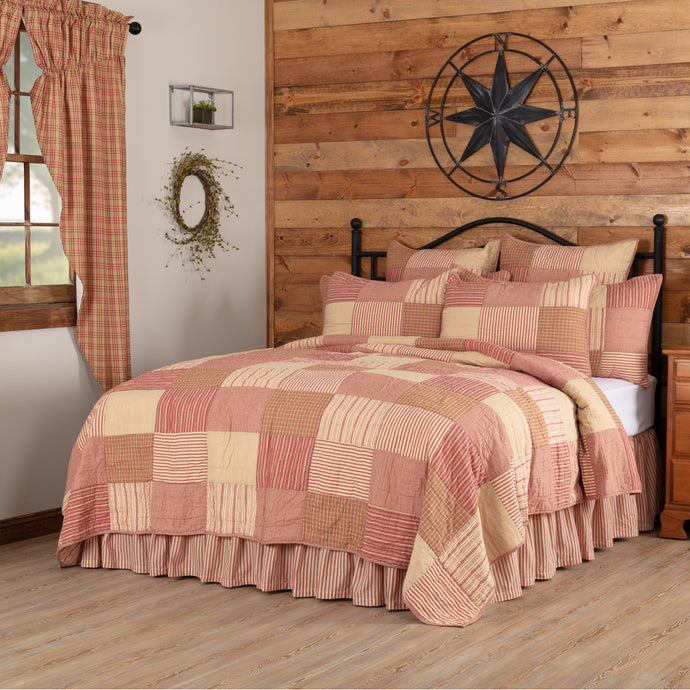 VHC brands red quilt