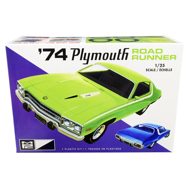 Model Car Kit 1974 Plymouth Road Runner