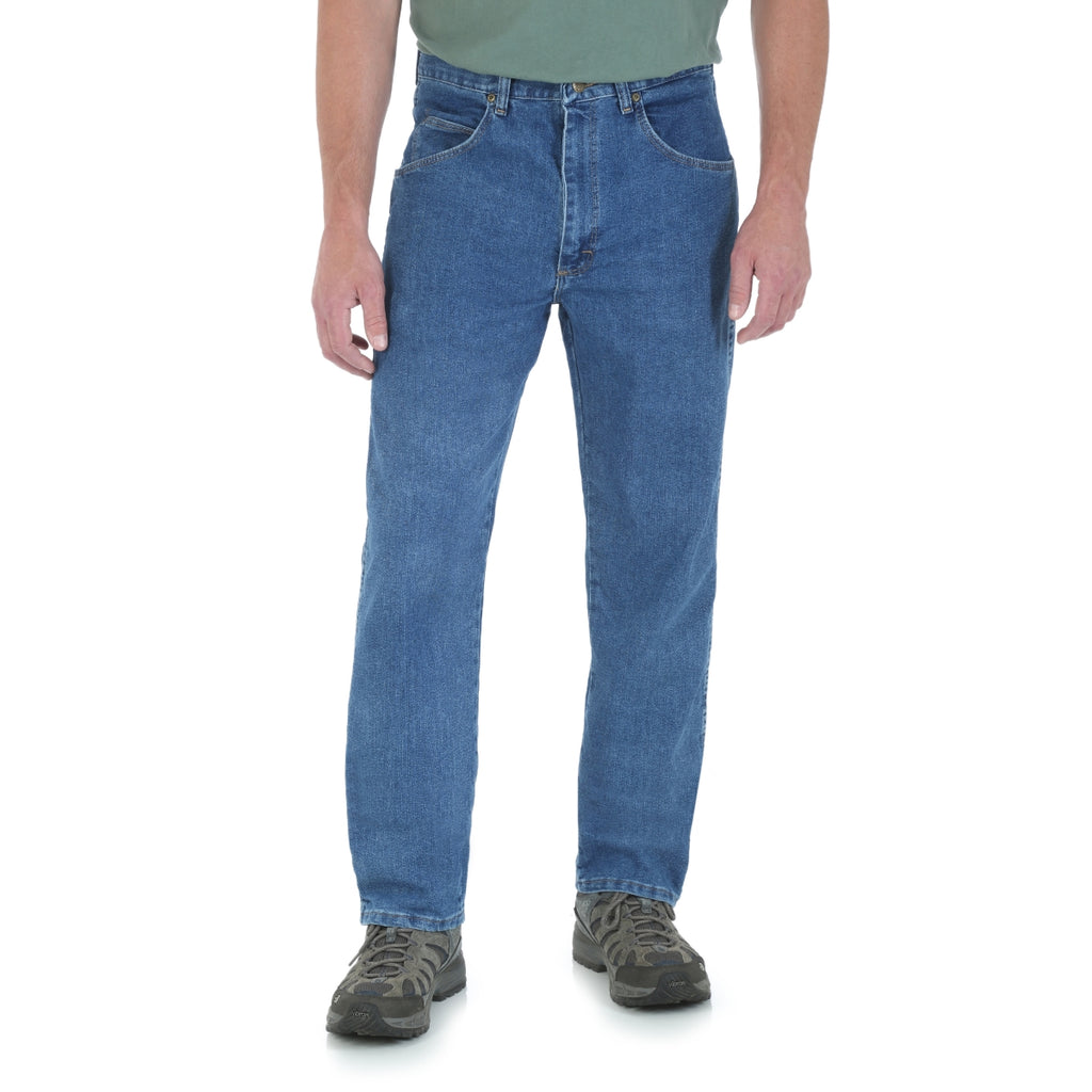 Wrangler Men's Rugged Wear Relaxed Stretch Flex Denim Jeans 35005SW ...
