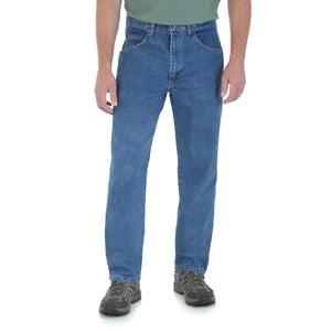 Wrangler Men's Rugged Wear Relaxed Stretch Flex Denim Jeans 35005SW