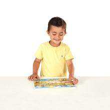 Boy with puzzle