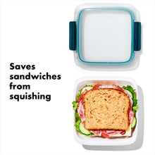 Sandwich inside container