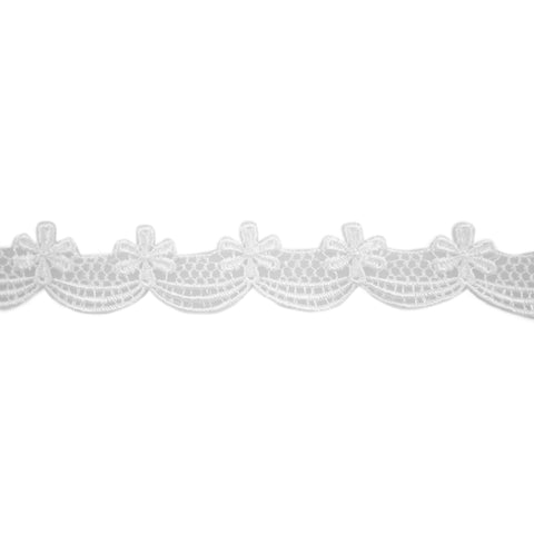 Scalloped lace