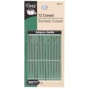 Dritz Sewing Needles Plastic Blunt Tip 2pc