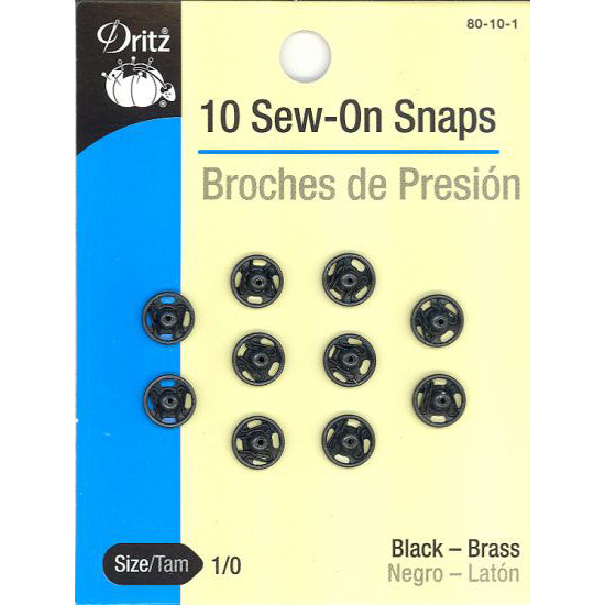 Sew-On Snaps Size 4