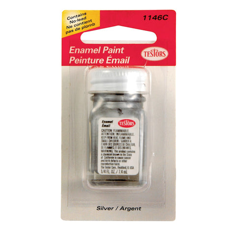 Silver hobby paint