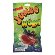 Jumbo slimy worm in package