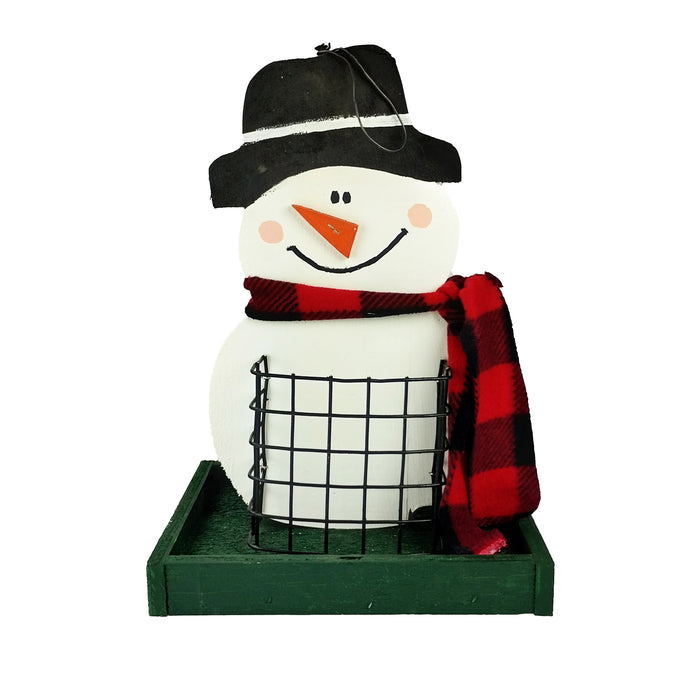 Snowman Suet Feeder