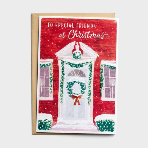 Special Friends Holiday Wreath Boxed Cards J3375