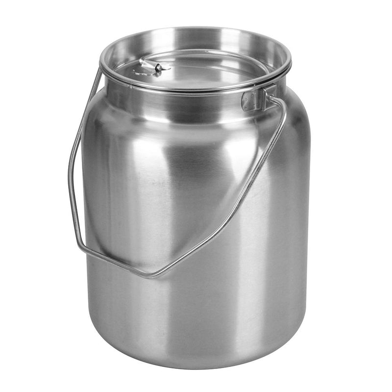 Kitchen Sense Aluminum Stock Pot with Steamer 4 piece Set of 8 quart (2  gallon), 12 quart (4 gallon), 16 quart (4 gallon), and 20 quart (5 gallon).